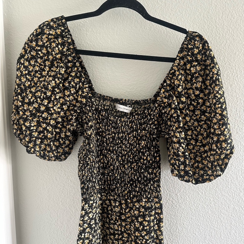 Faithful Floral Puff Sleeve romper